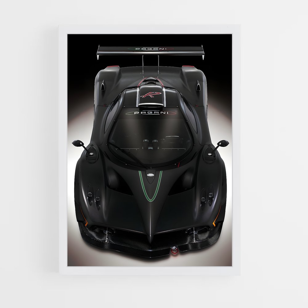Poster Zonda: L'Art de la Vitesse – affiche Pagani (vue 3)